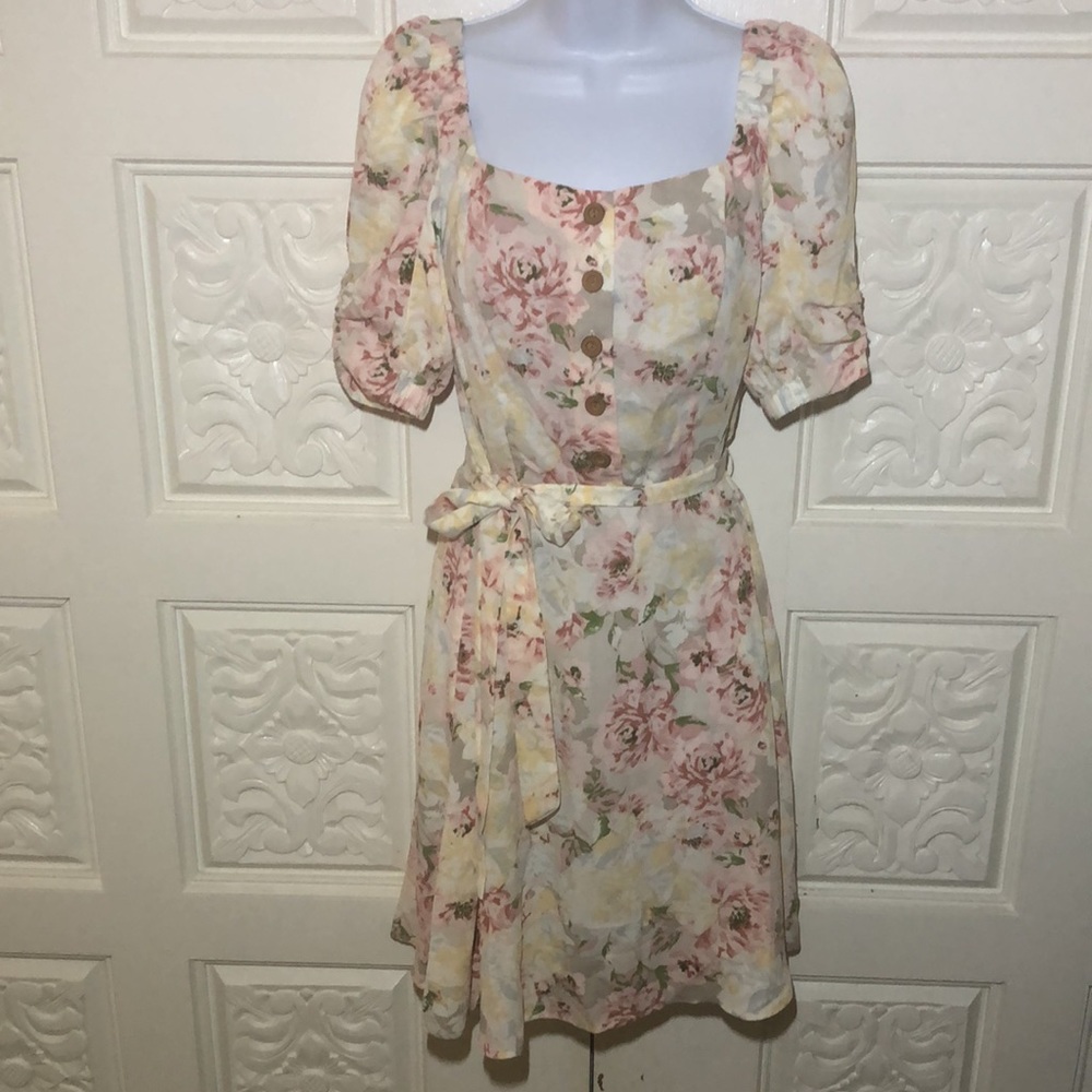 Lauren Conrad Women’s New Chic Bloom Floral Dress XS